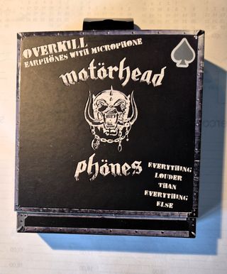 Motorhead Overkill Earphones con microfono