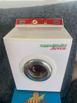 Lavadora juguete antigua