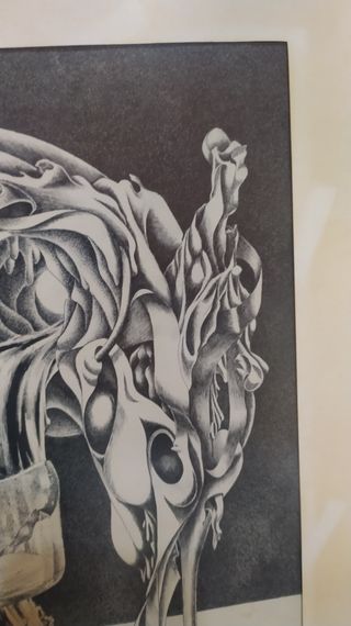 Cuadro firmado J. Barbí. Pintor gallego.