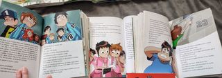 Lote de libros de Los Futbolísimos