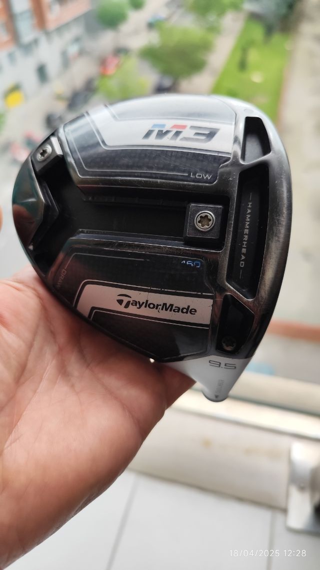 Cabeza DRIVER M3, con adaptador, funda y llave