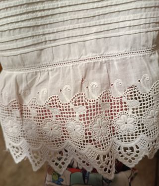 Combinacion blanca de finales del siglo XIX