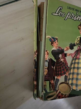 Lote libros antiguos Louise May Alcott