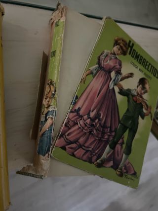Lote libros antiguos Louise May Alcott