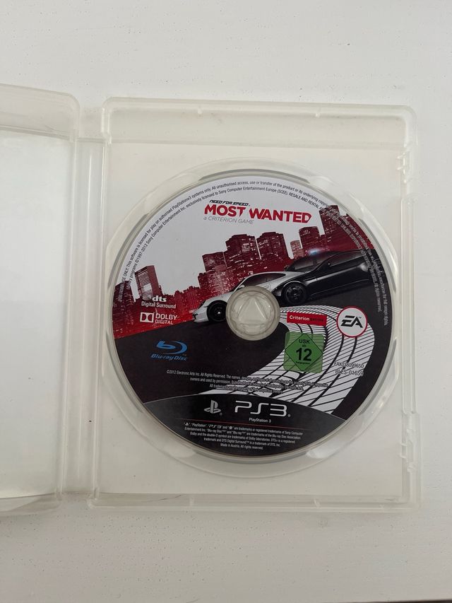 PS3 Need for speed Most Wanted