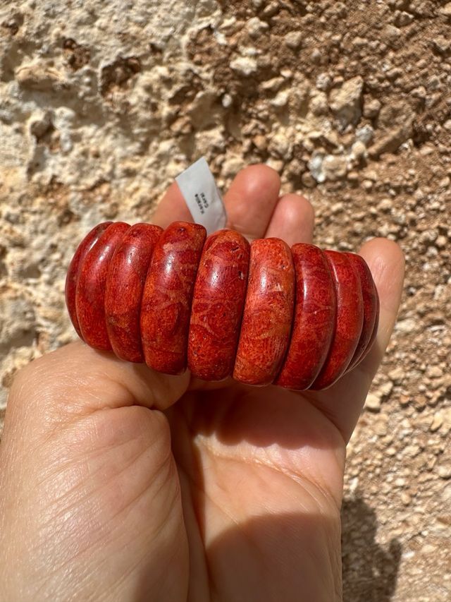 Pulsera coral