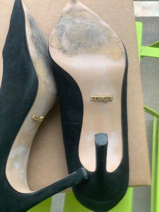 Zapatos salón ante