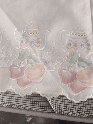 Cortina de cocina  apenas uso