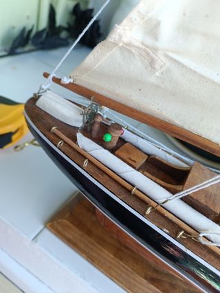 Maqueta de barco velero