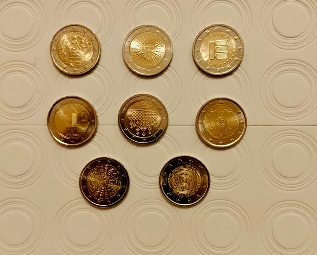 Monedas conmemorativas de 2 euros
