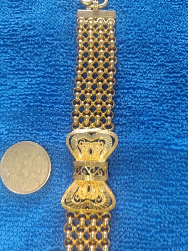 PULSERA DE ORO DE 23 QUILATES Y 75'92 GRAMOS. (Au)