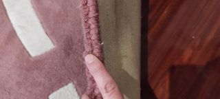 Alfombra lana hecha a mano