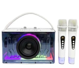 Karaoke portátil KIMISO 254 doble micrófono.