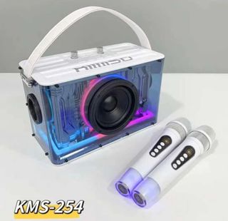 Karaoke portátil KIMISO 254 doble micrófono.