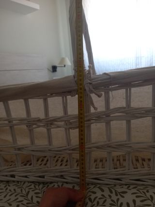 Cesta grande de mimbre