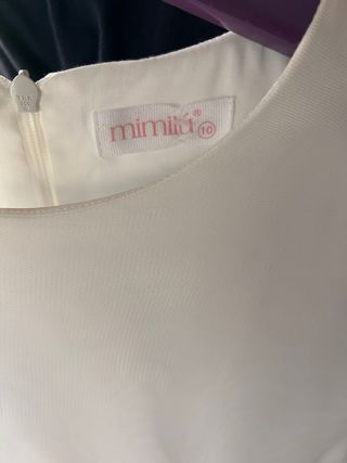 Vestido comunion talla 10. marca MIMILU
