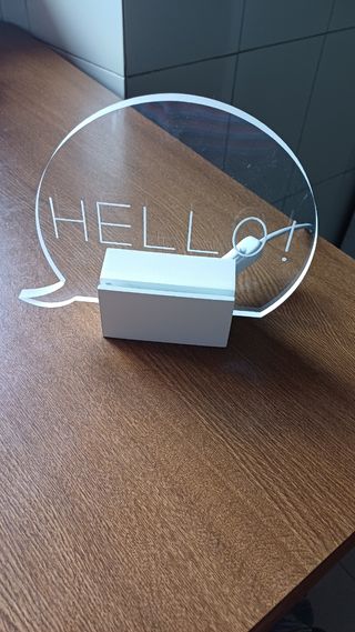 Aplique de pared de led, lamparita de mesa