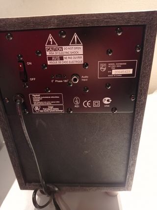 AMPLIFICADOR PHILIPS HOME CINEMA