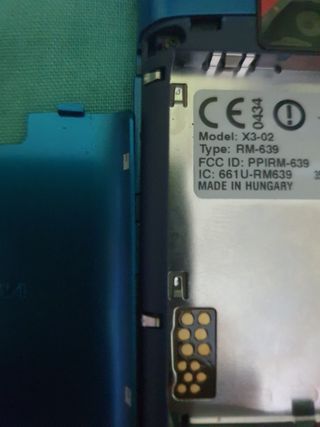 Tastiera e touch screen Nokia X3-02 