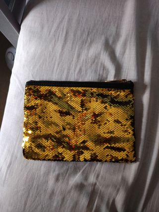 Bolso de Mano lentejuelas  con etiqueta - Nuevo