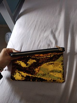 Bolso de Mano lentejuelas  con etiqueta - Nuevo