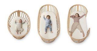 Cuna evolutiva stokke blanco
