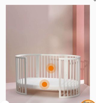 Cuna evolutiva stokke blanco