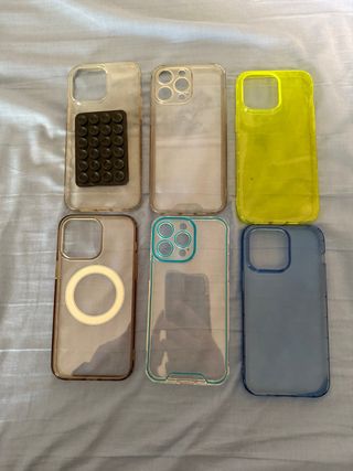 6 fundas Iphone 14 pro max