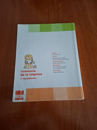 Economía De La Empresa, 2o Bachillerato
