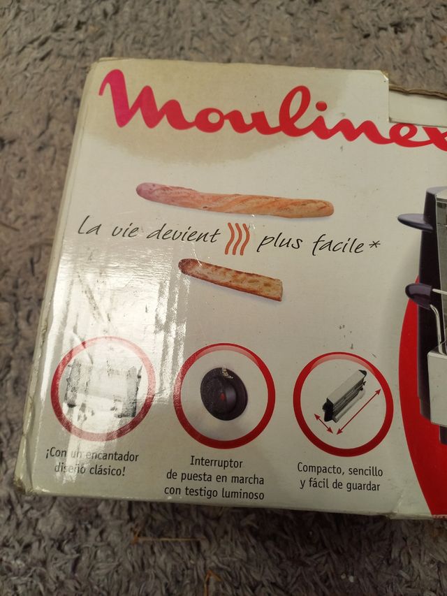 Tostadora molinex nueva en su caja