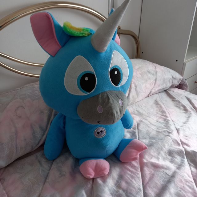Peluche unicornio super -REBAJADO