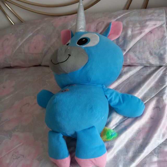 Peluche unicornio super -REBAJADO