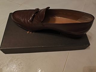 Zapatos Yanko 44/45 marrones sin cordones