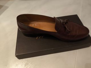 Zapatos Yanko 44/45 marrones sin cordones