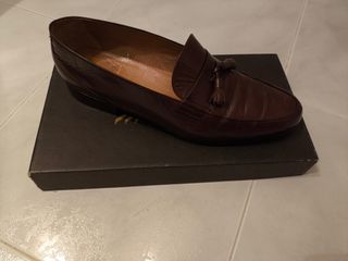 Zapatos Yanko 44/45 marrones sin cordones