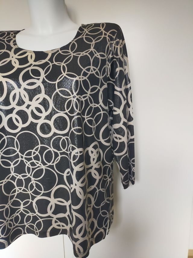 Blusa elegante viscosa XXL
