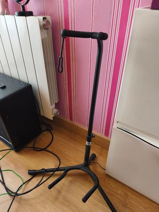 Guitarra eléctrica y amplificador