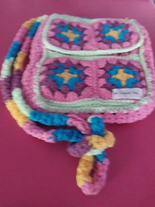 Bolso infantil de punto