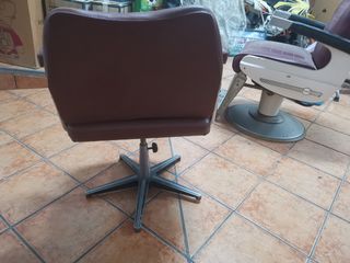 Sillón de peluquería.