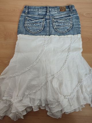 Falda vaquera vintage