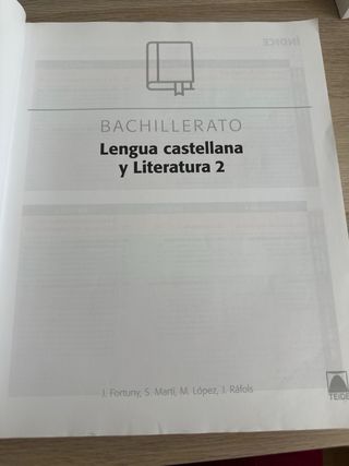 Lengua castellana 2. Bachillerato - ed. 2016