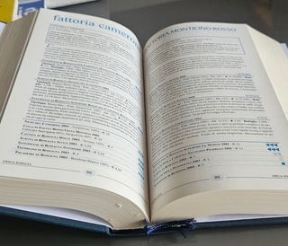 Libro guida ai vini d.italia