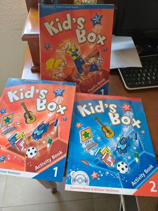 Inglés para niños, libros