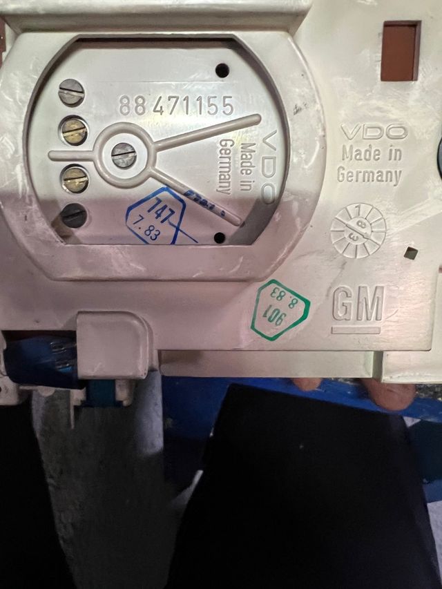 Cuadro de instrumentos de opel monza