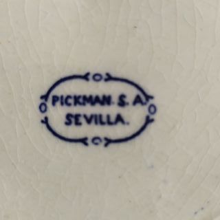 Antigua ensaladera Cartuja de Sevilla