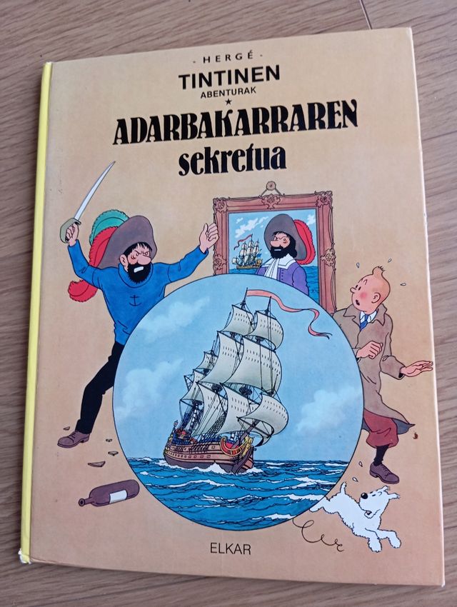 Tintinen abenturak Adarbakarraren sekretua