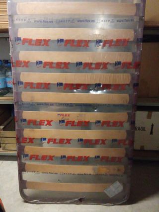 Somier de lamas de madera Flex 105x190 sin patas