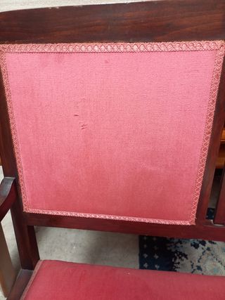 Conjunto tresillo entrada antigua vintage