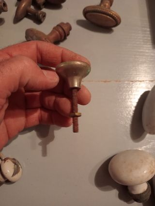 Antiguo pomo/tirador de cajon