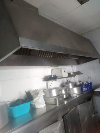 Campana extractora industrial